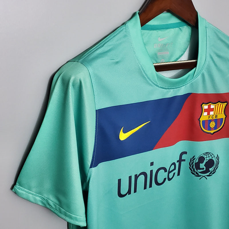 Camisa Barcelona Away 10/11 - Versão Retrô