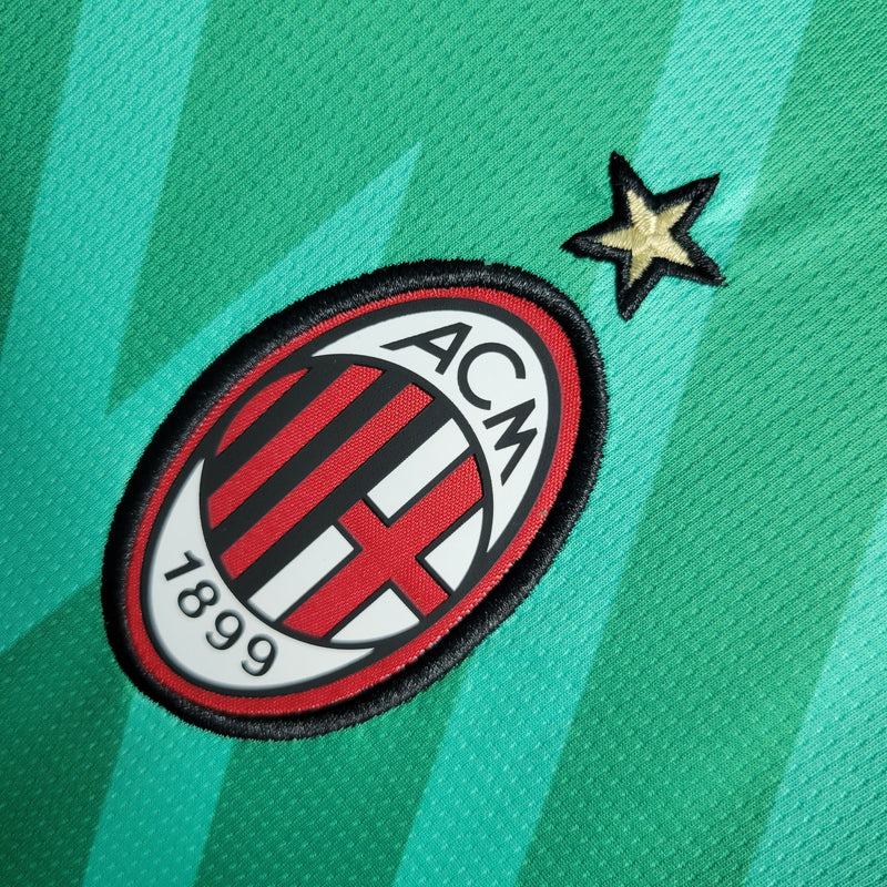 Camisa AC Milan Goleiro Verde 23/24 - Versão Torcedor