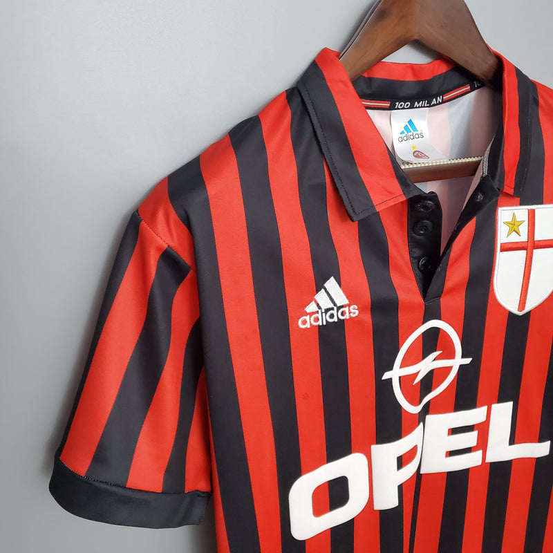 Camisa AC Milan Home 98/99 - Versão Retrô