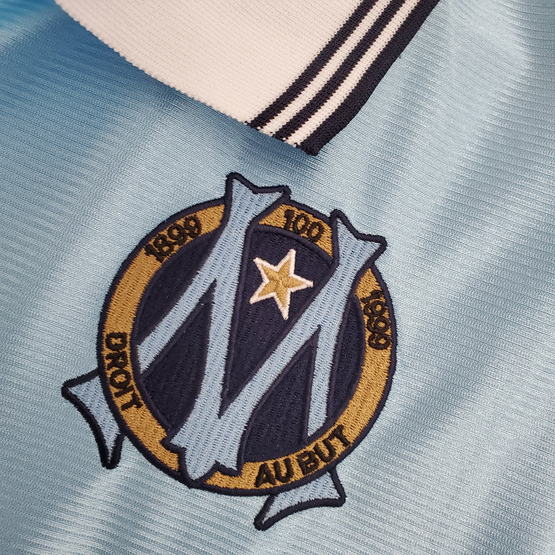 Camisa Retrô Olympique de Marseille Away 1998 - Torcedor Masculino