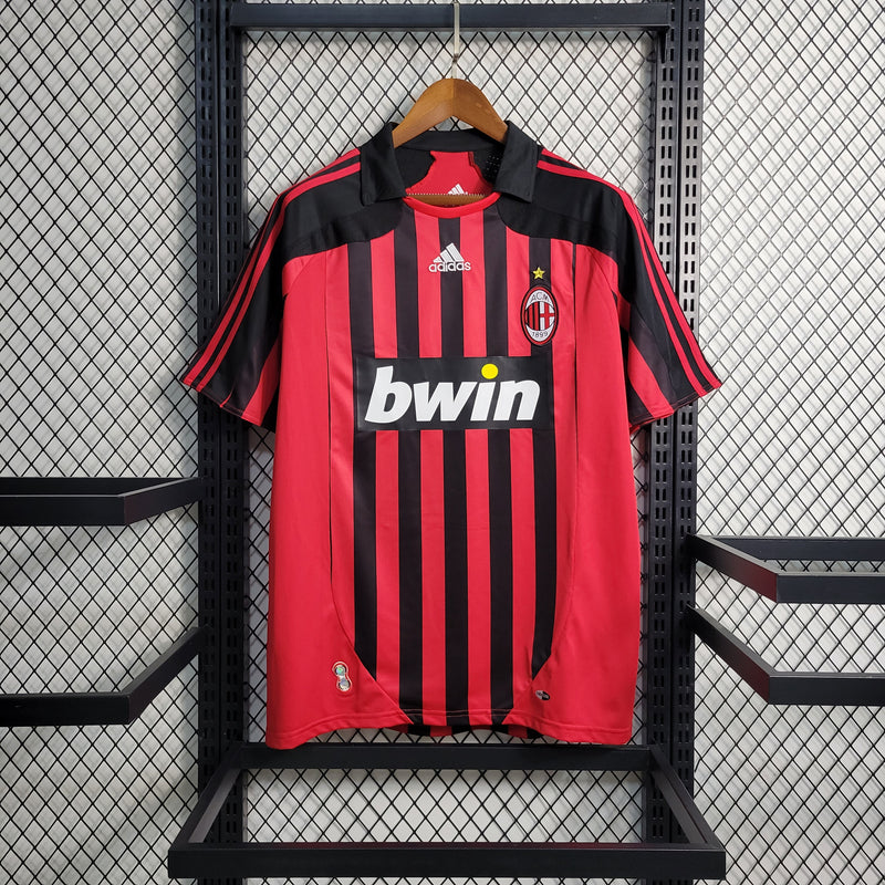 Camisa AC Milan Home 08/09 - Versão Retrô