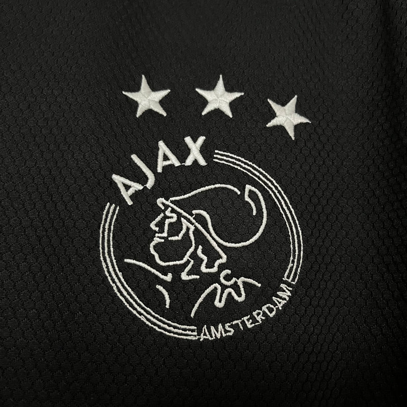 Camisa Ajax Black Edition 24/25 - Versão Torcedor