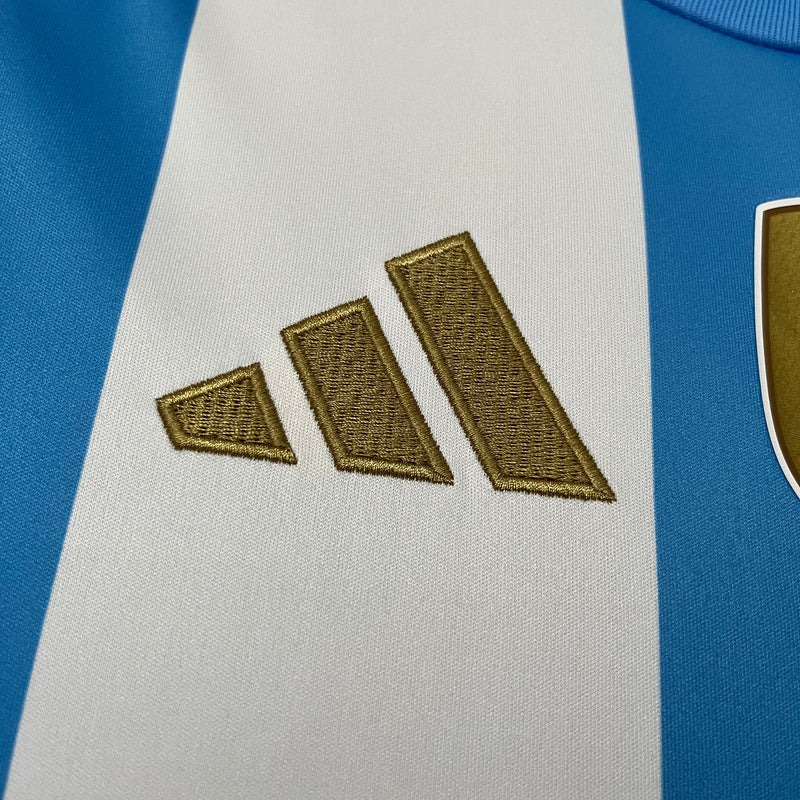 Camisa Argentina Home 24/25 - C/ Patch - Versão Torcedor