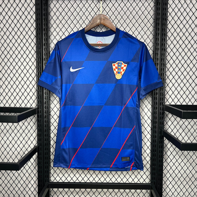 Camisa Croácia Away Euro 2024 - Torcedor Masculino