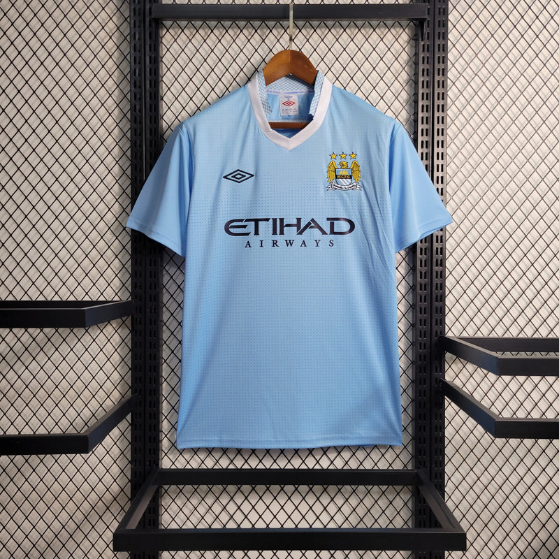 Camisa Manchester City Home 12/13 - Versão Retrô