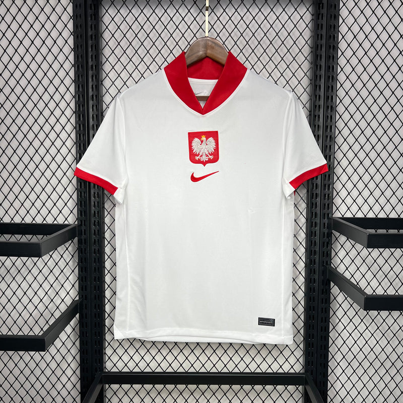 Camisa Polônia Home Euro 2024 - Torcedor Masculino