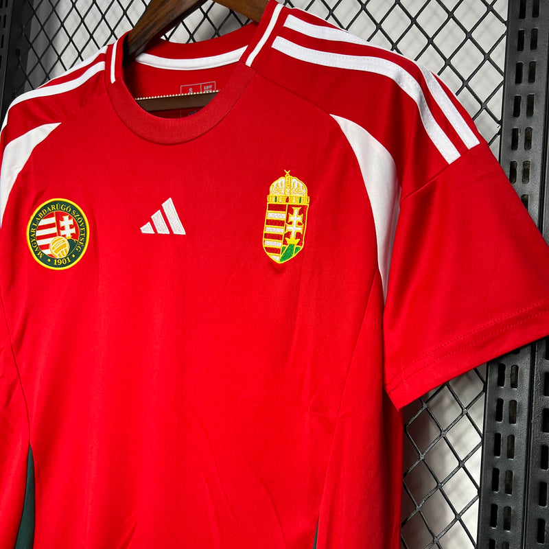 Camisa Hungria Home Euro 2024 - Torcedor Masculino