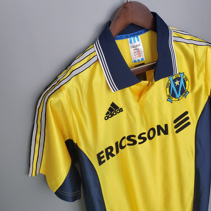 Camisa Retrô Olympique de Marseille Third 1998 - Torcedor Masculino