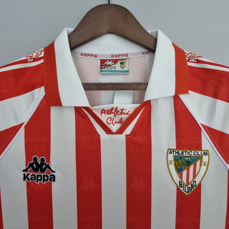 Camisa Athletic Bilbao Home 95/96 - Versão Retrô