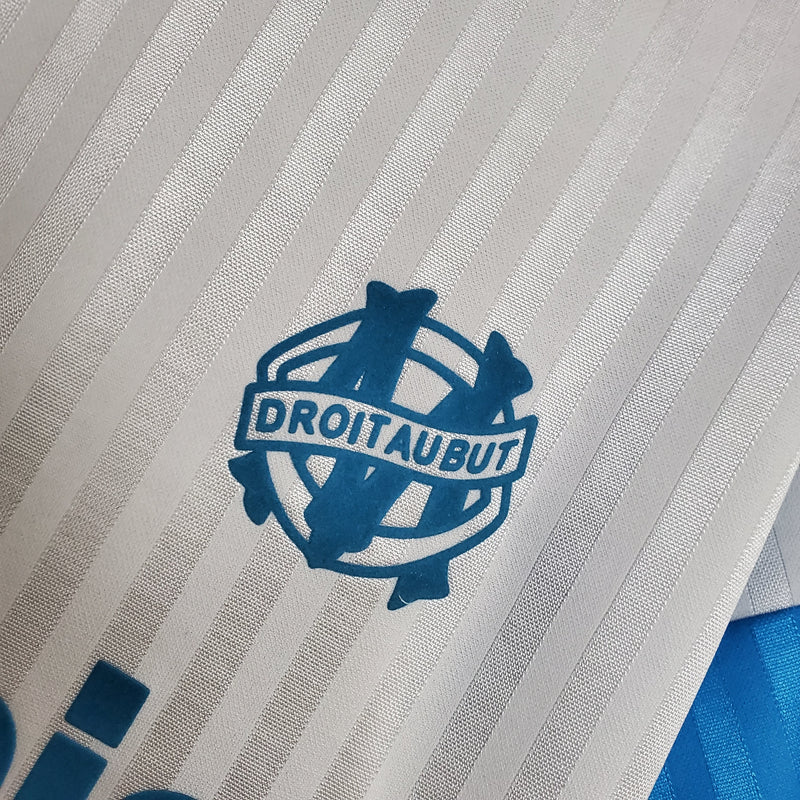 Camisa Retrô Olympique de Marseille Home 1990 - Torcedor Masculino