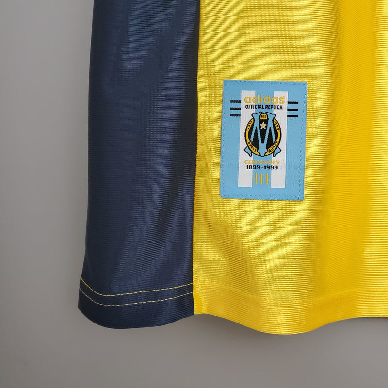 Camisa Retrô Olympique de Marseille Third 1998 - Torcedor Masculino