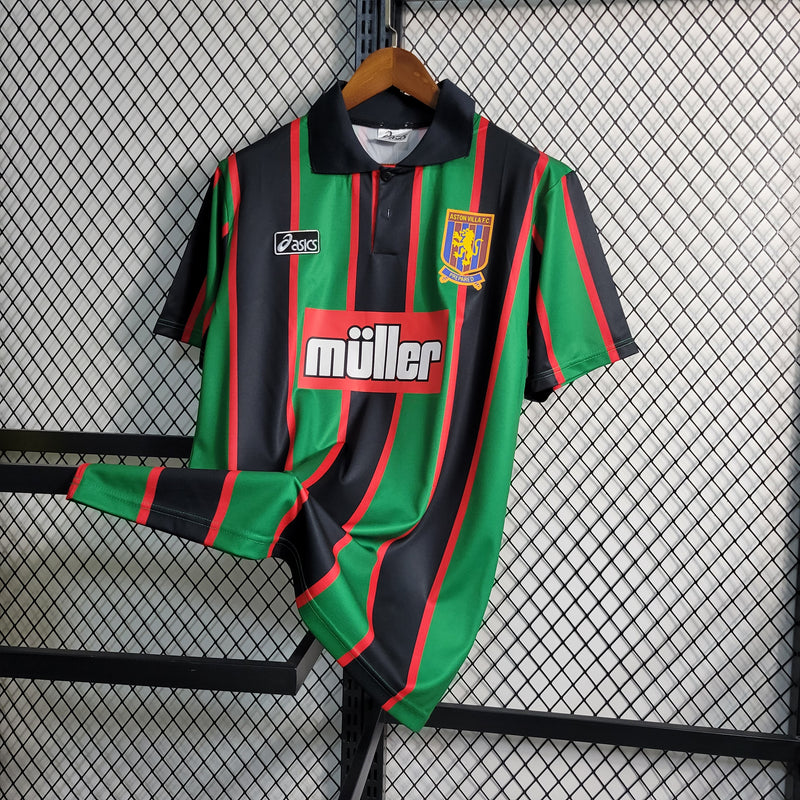 Camisa Aston Villa Away 93/94 - Versão Retrô