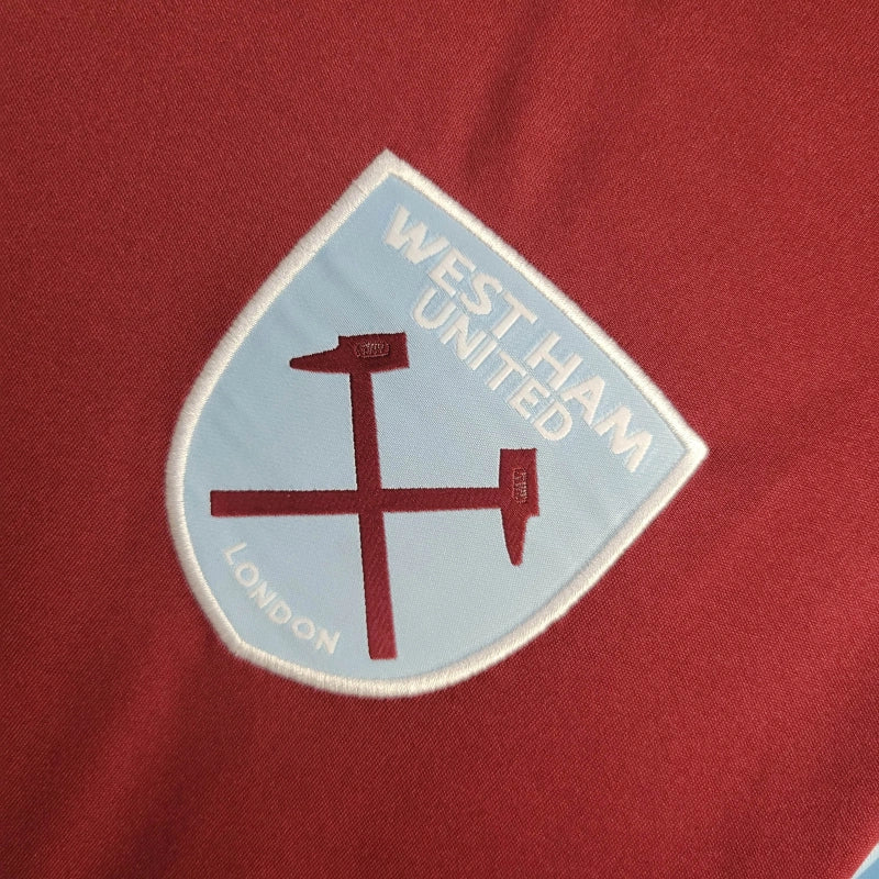 Camisa West Ham Home 24/25 - Versão Torcedor