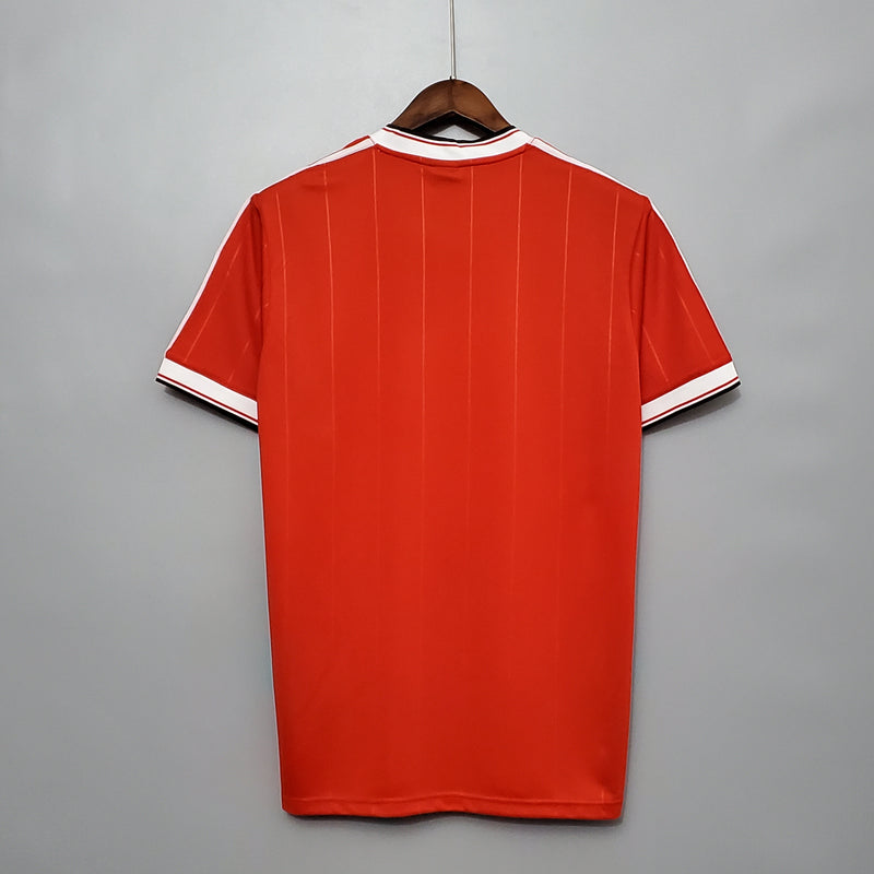 Camisa Manchester United Home 83/84 - Versão Retrô