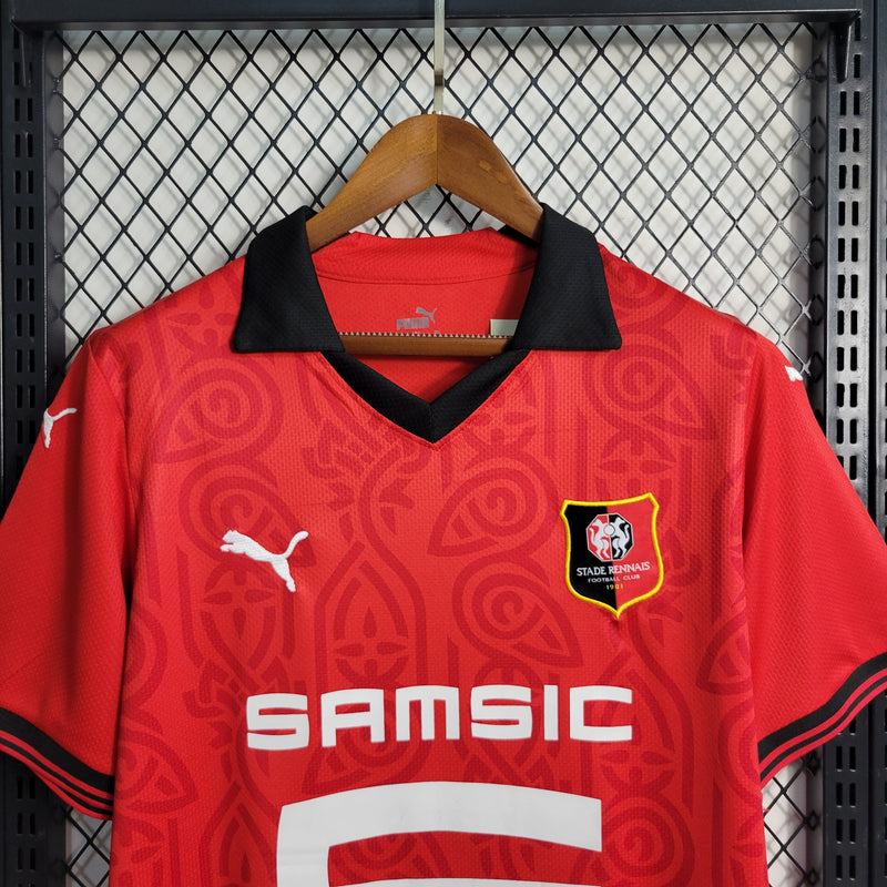 Camisa Rennes Home 23/24 - Torcedor Masculino