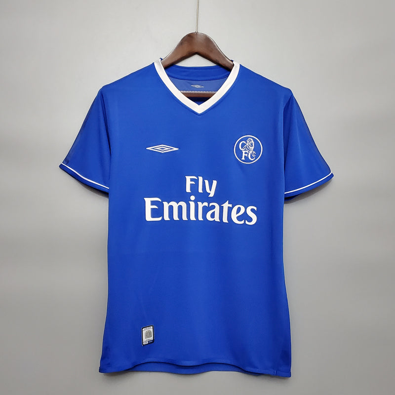 Camisa Chelsea Home 03/04 - Versão Retrô