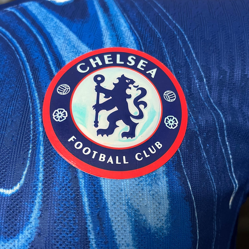 Camisa Chelsea Home 24/25 - C/ Patrocínios - Versão Jogador