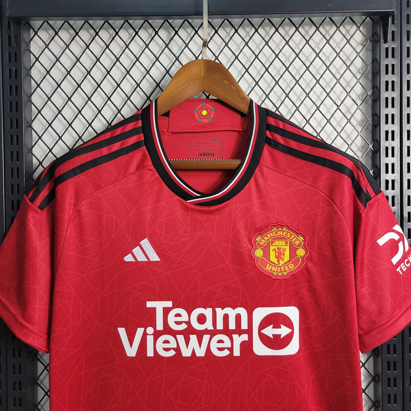 Camisa Manchester United Home 23/24 - Versão Torcedor