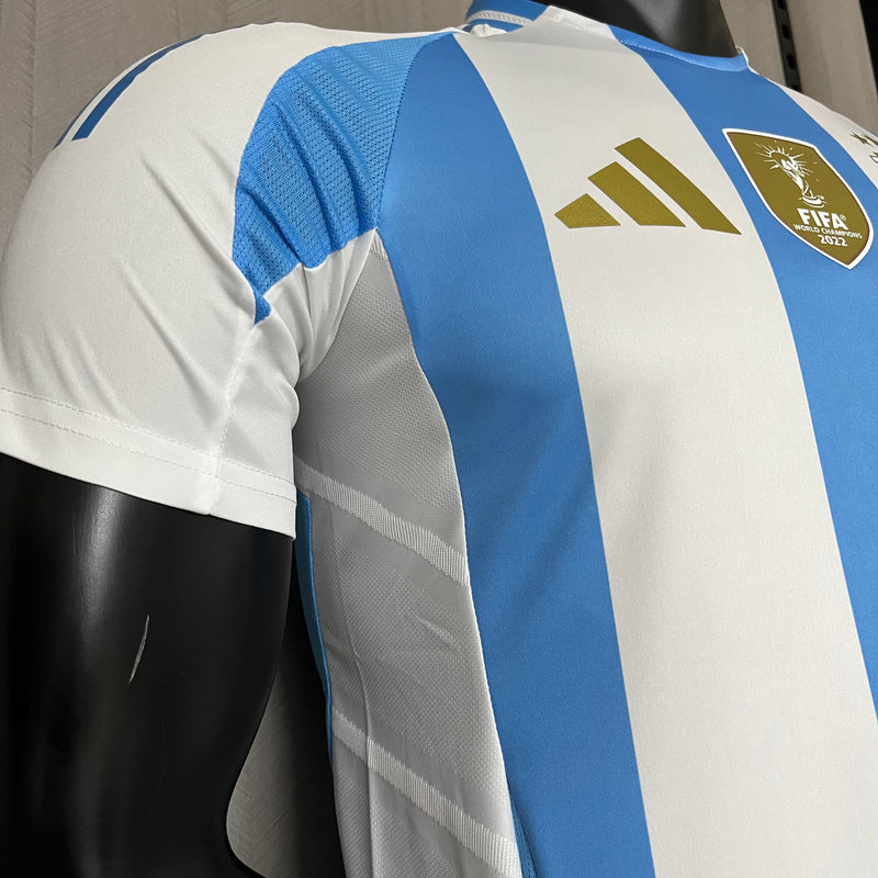 Camisa Argentina Home 24/25 - C/ Patch - Versão Jogador