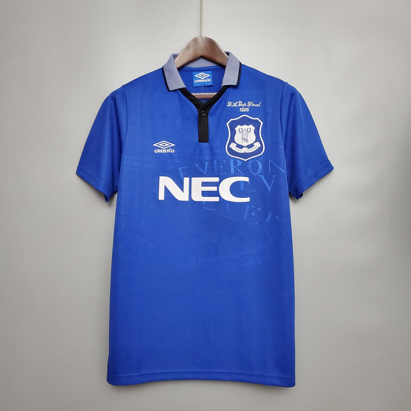 Camisa Everton Home 94/95 - Versão Retrô