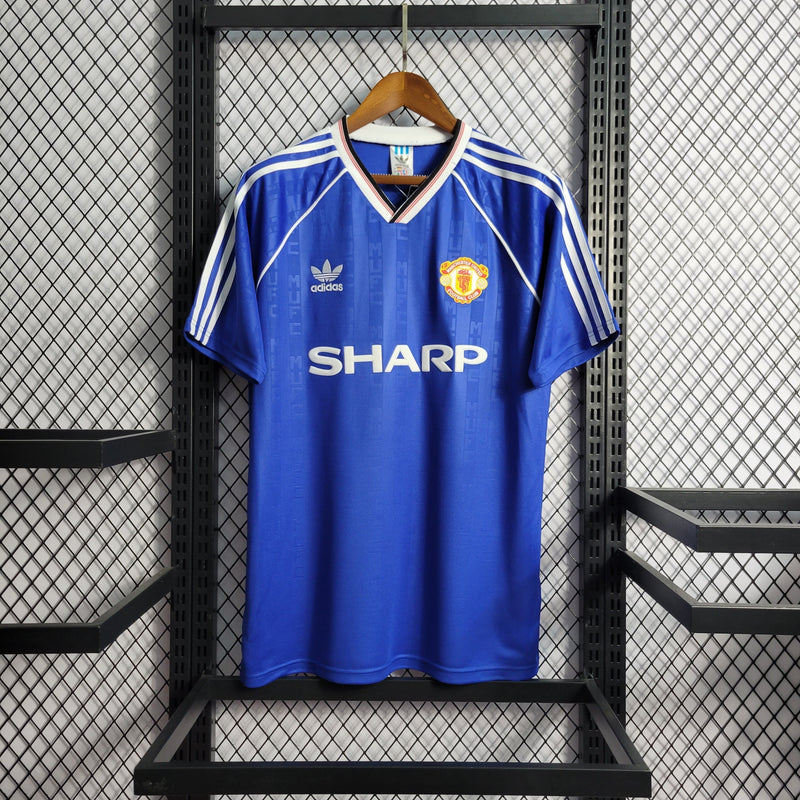 Camisa Manchester United Away 88/89 - Versão Retro