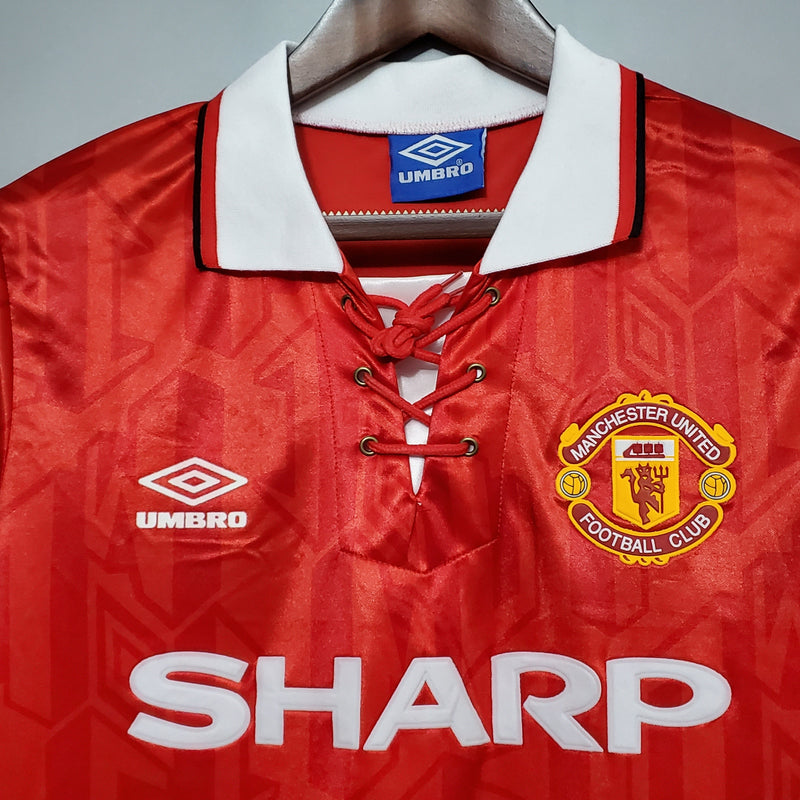 Camisa Manchester United Home 92/94 - Versão Retrô