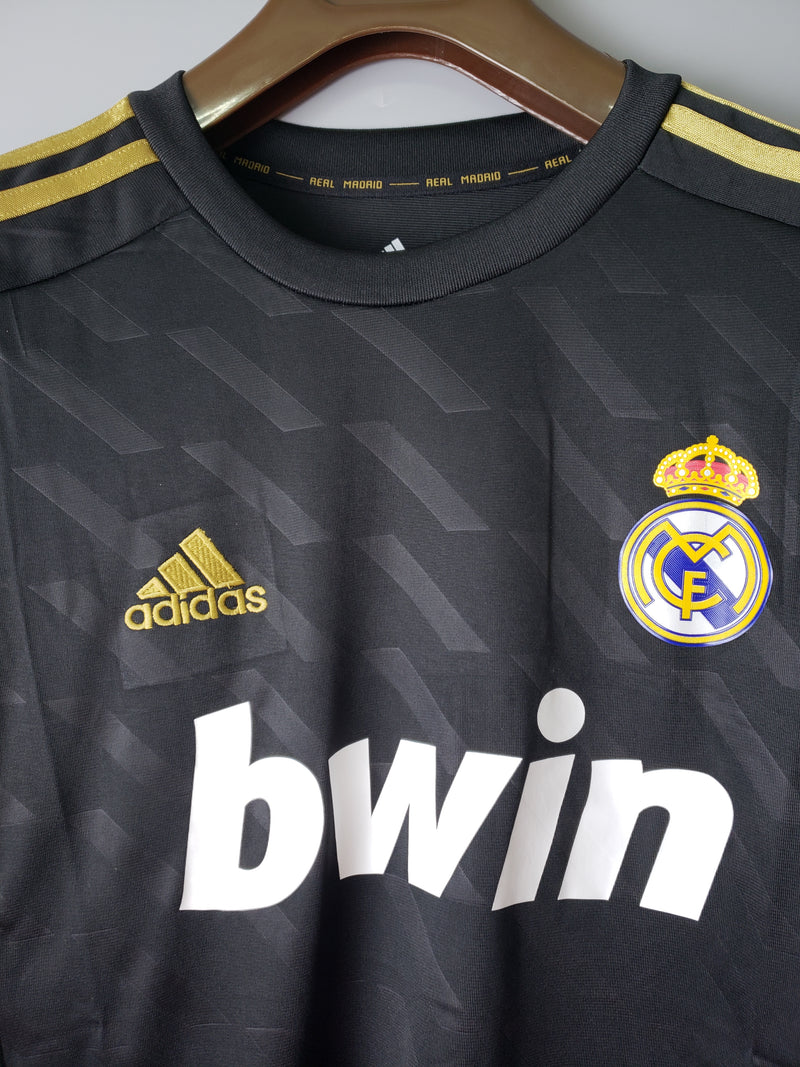 Camisa Real Madrid Third 12/13 - Manga Longa - Versão Retrô