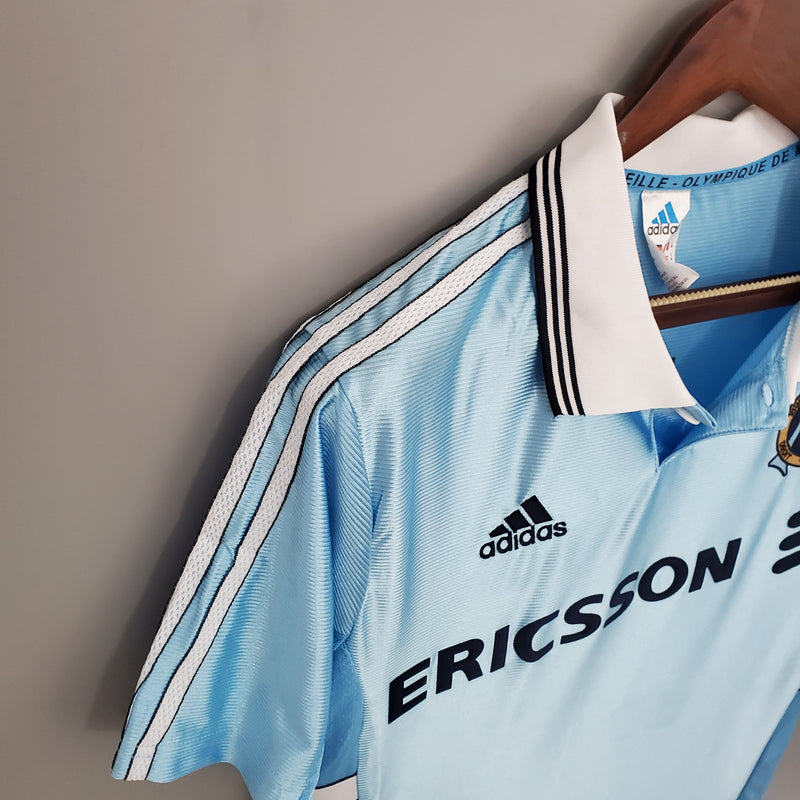 Camisa Retrô Olympique de Marseille Away 1998 - Torcedor Masculino