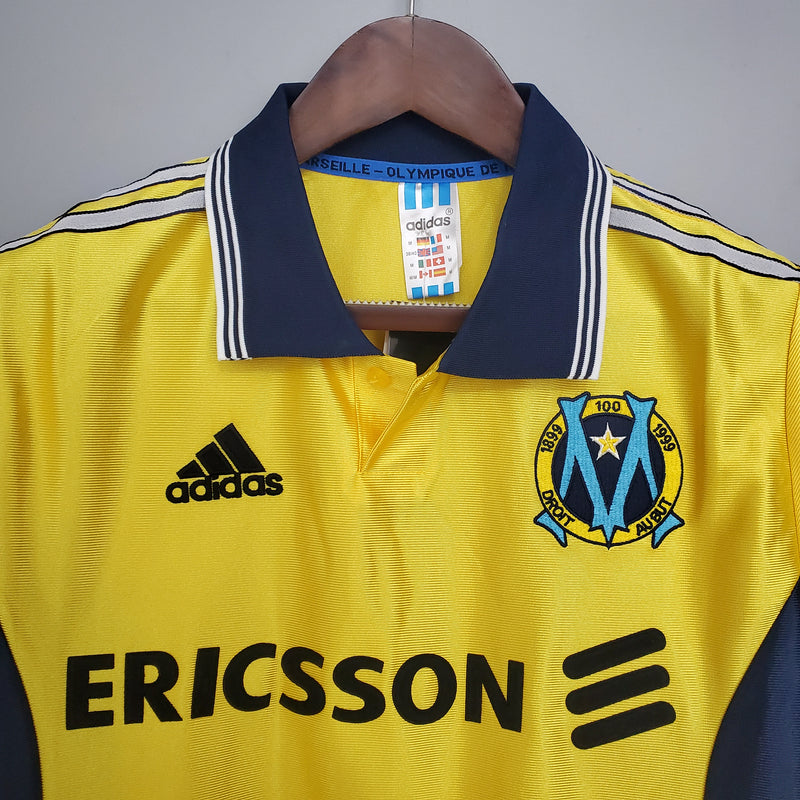 Camisa Retrô Olympique de Marseille Third 1998 - Torcedor Masculino