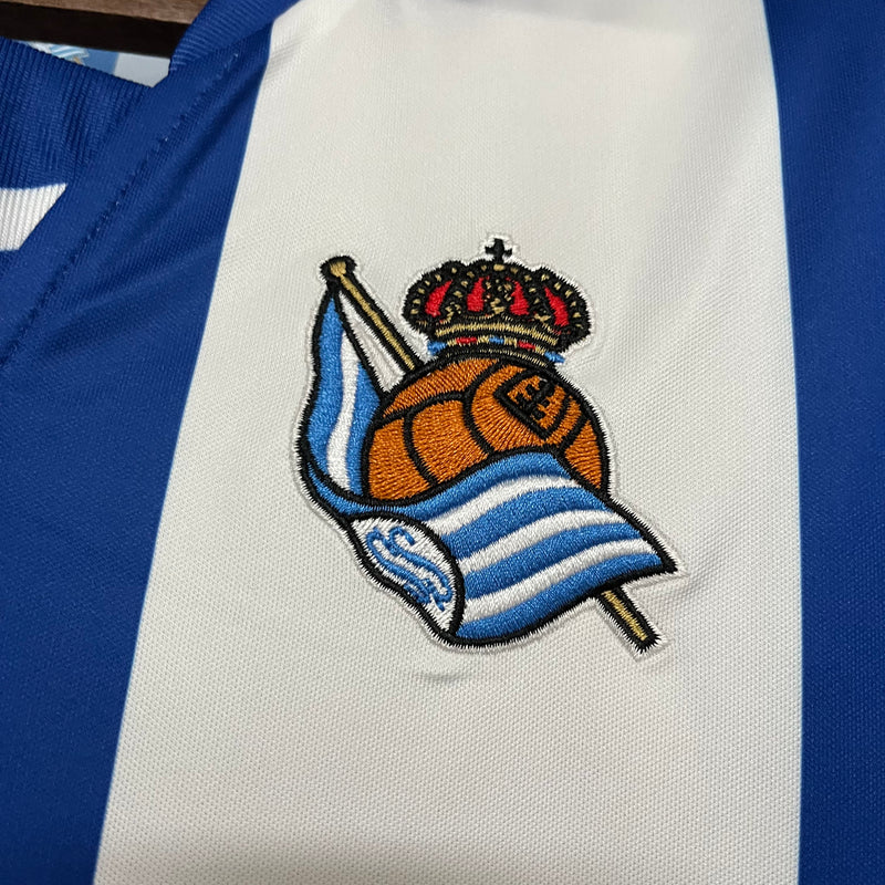 Camisa Real Sociedad Home 24/25 - Versão Torcedor