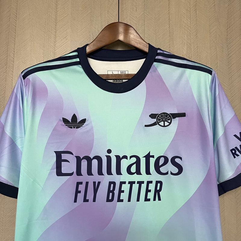 Camisa Arsenal Third 24/25 - Versão Torcedor