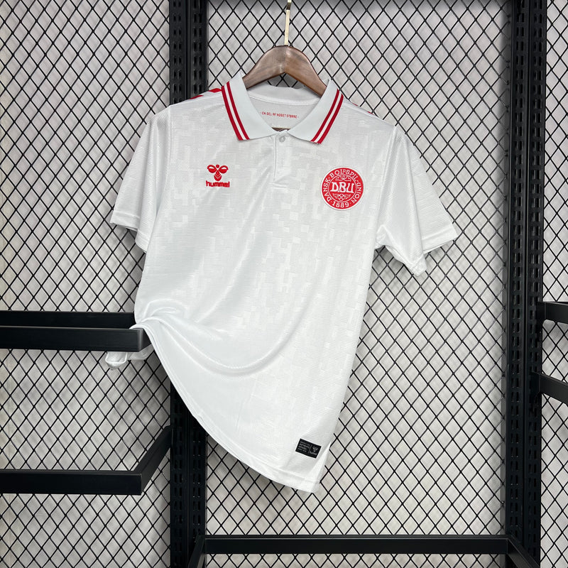 Camisa Dinamarca Away Euro 2024 - Torcedor Masculino