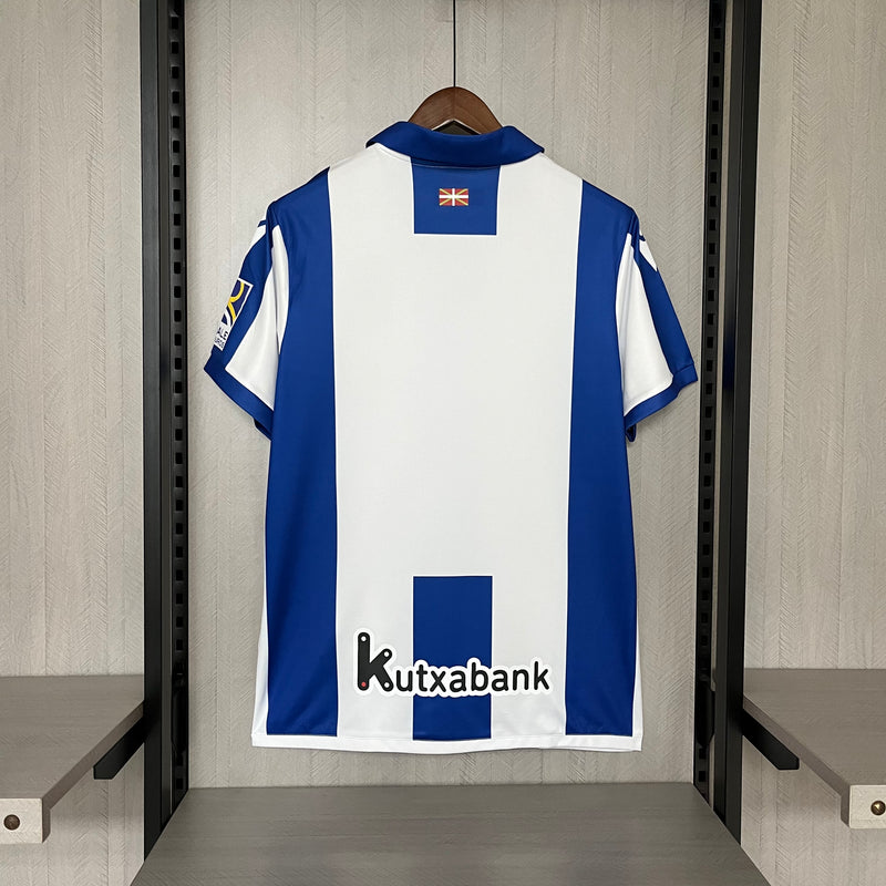 Camisa Real Sociedad Home 24/25 - Versão Torcedor