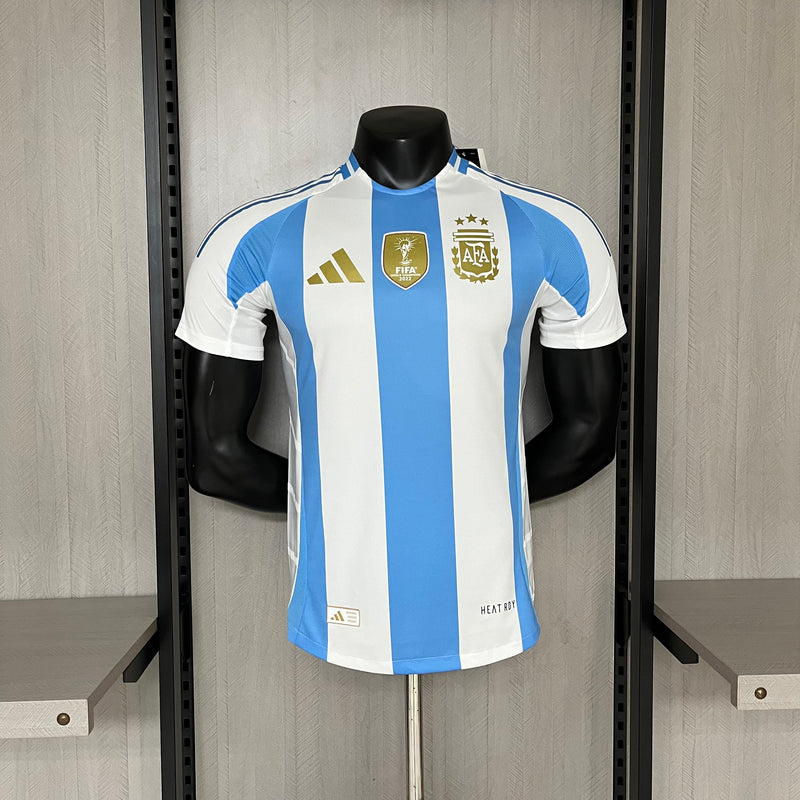 Camisa Argentina Home 24/25 - C/ Patch - Versão Jogador