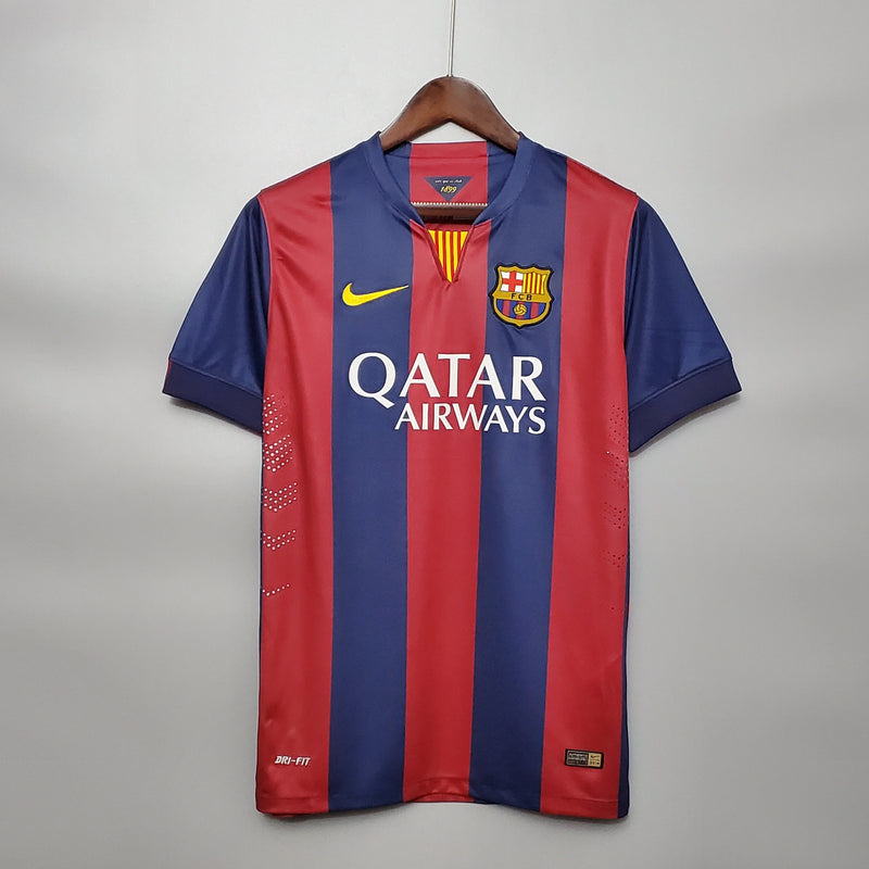 Camisa Barcelona Home 14/15 - Versão Retrô