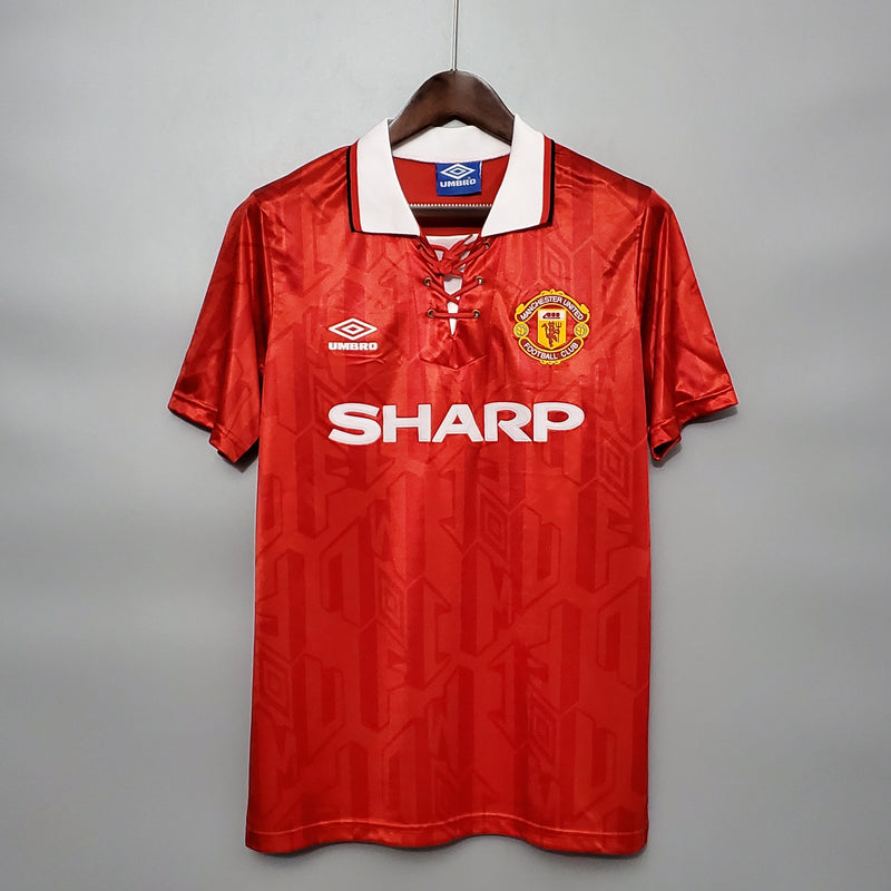 Camisa Manchester United Home 92/94 - Versão Retrô