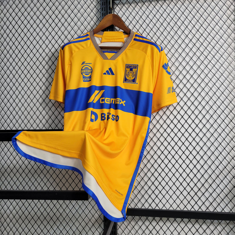 Camisa Tigres Home 23/24 - Torcedor Masculino