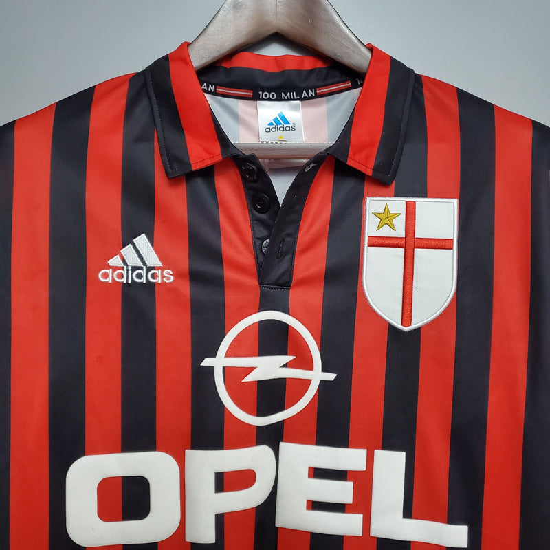 Camisa AC Milan Home 98/99 - Versão Retrô