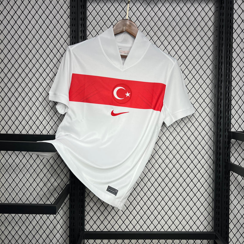 Camisa Turquia Home Euro 2024 - Torcedor Masculino