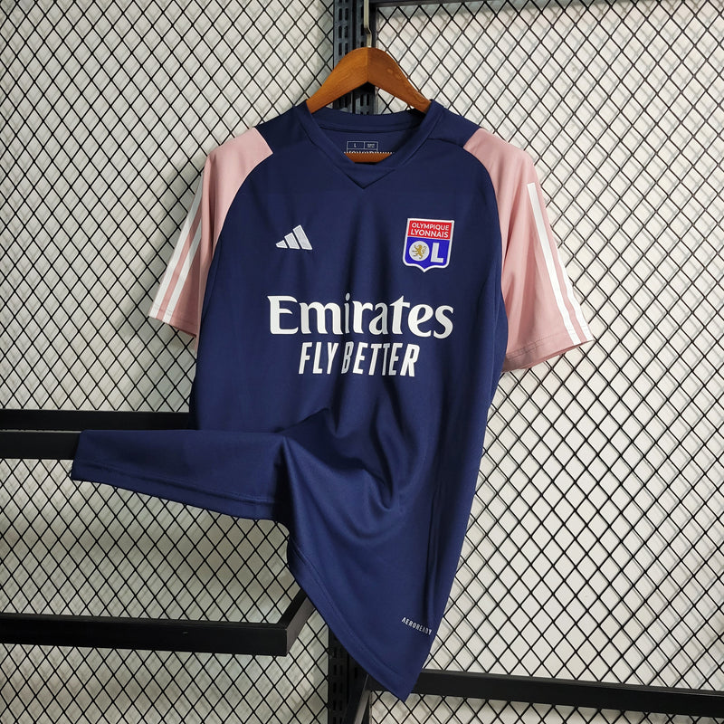 Camisa Lyon Treino Azul 23/24 - Torcedor Masculino