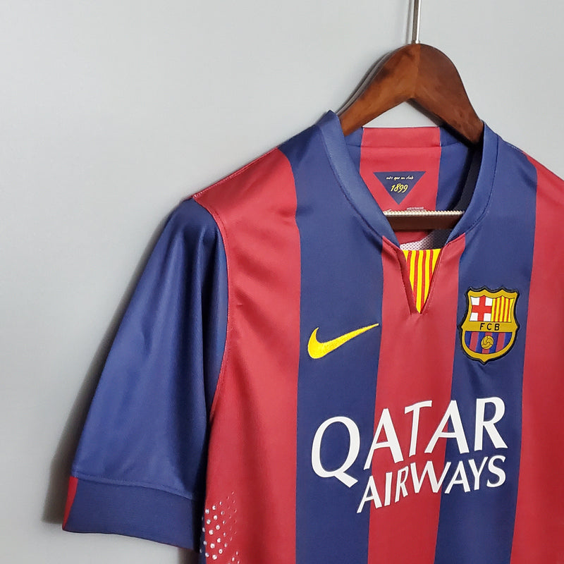 Camisa Barcelona Home 14/15 - Versão Retrô