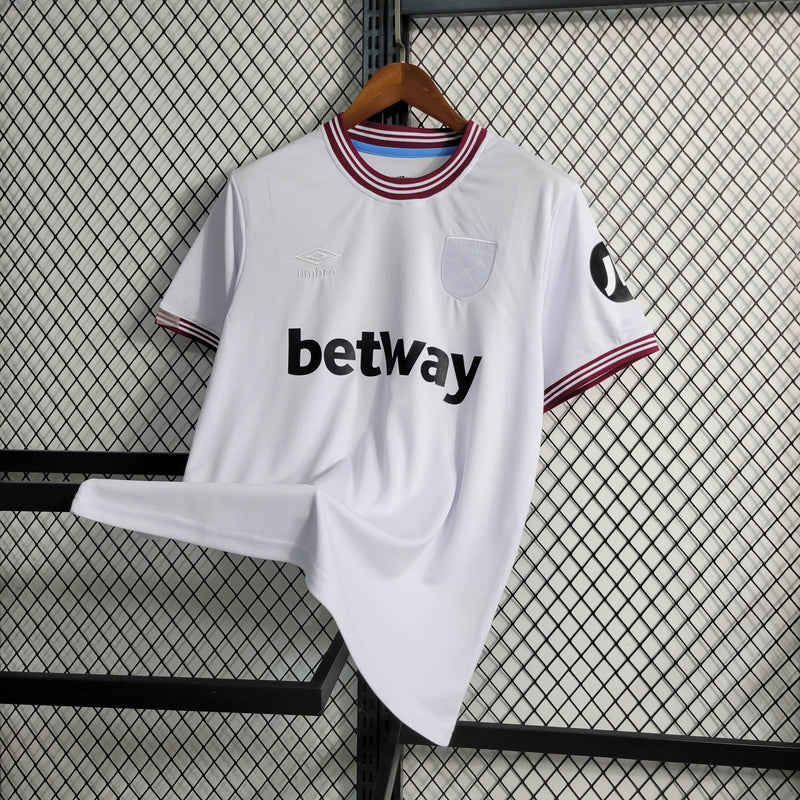 Camisa West Ham Away 23/24 - Versão Torcedor