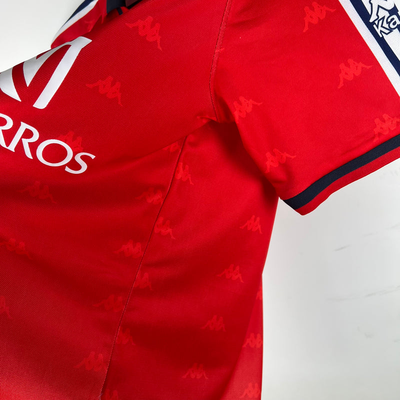 Camisa Retrô Osasuna Home 1995 - Torcedor Masculino