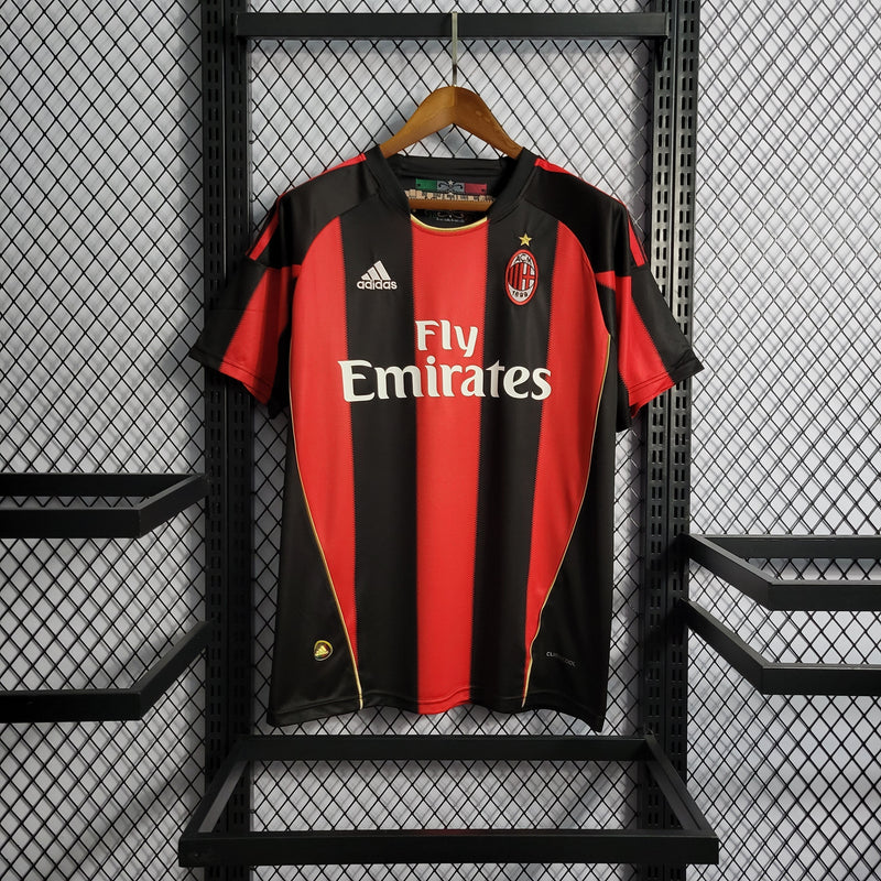 Camisa AC Milan Home 10/11 - Versão Retrô