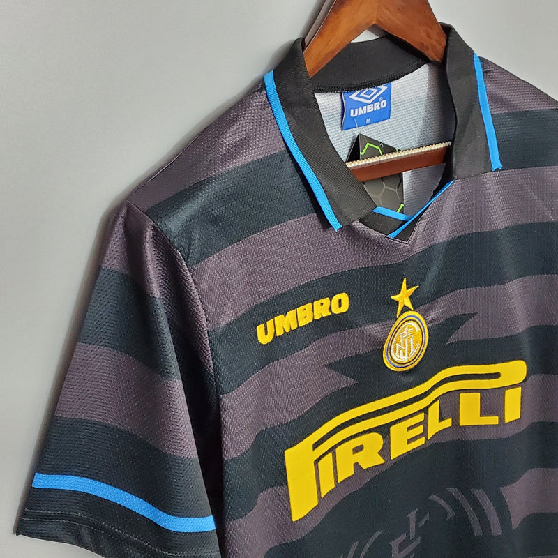 Camisa Inter de Milão Reserva 97/98 - Versão Retro