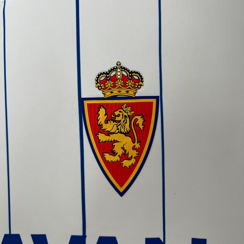 Camisa Real Zaragoza Home 24/25 - Versão Torcedor