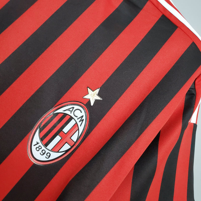 Camisa AC Milan Home 11/12 - Versão Retrô