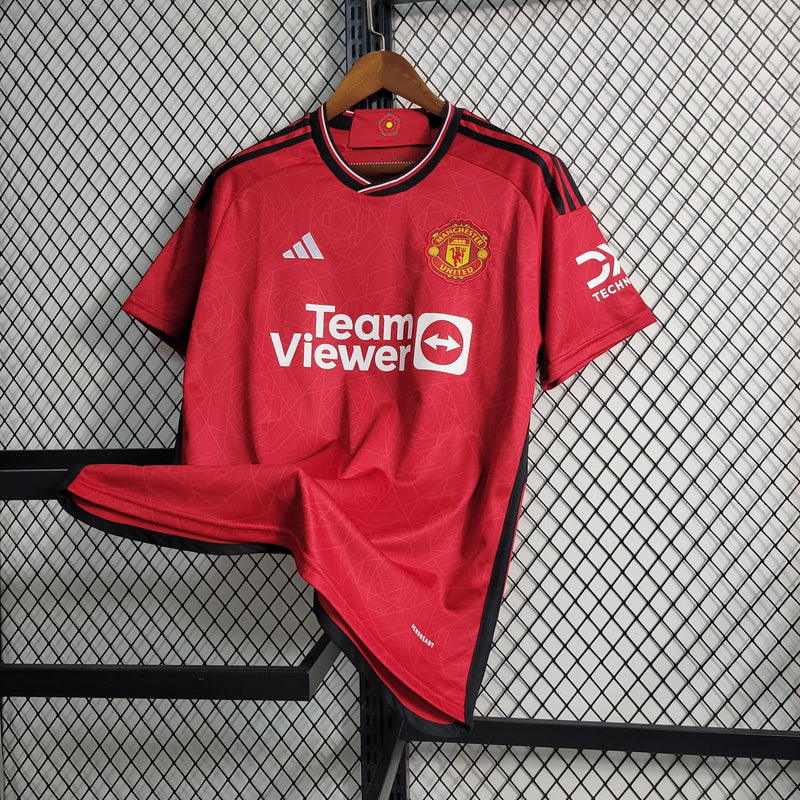 Camisa Manchester United Home 23/24 - Versão Torcedor