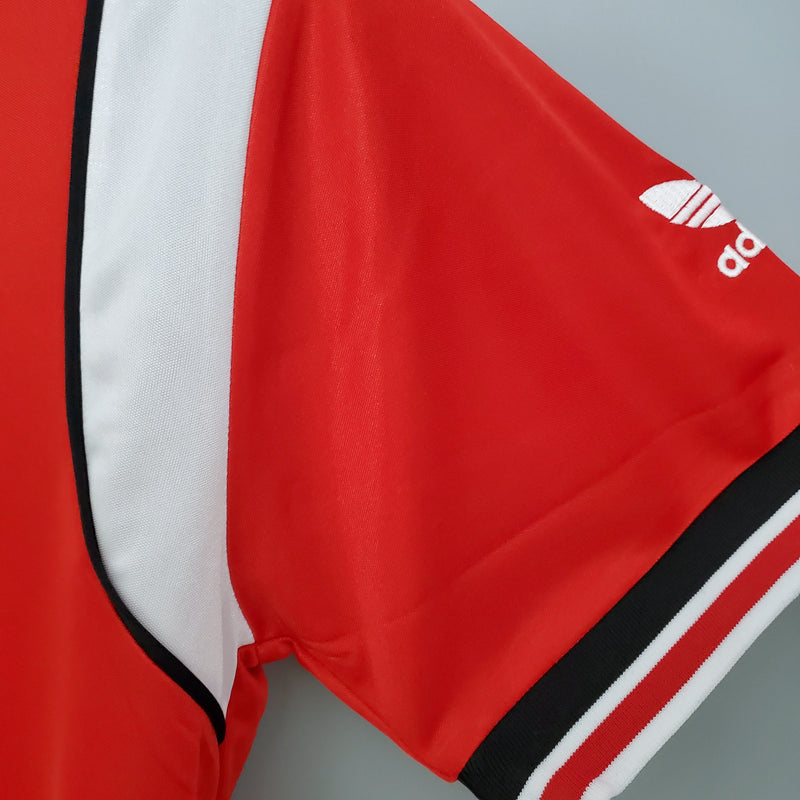 Camisa Manchester United Home 85/86 - Versão Retrô