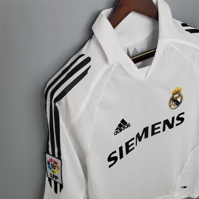 Camisa Real Madrid Home 05/06 - Versão Retrô